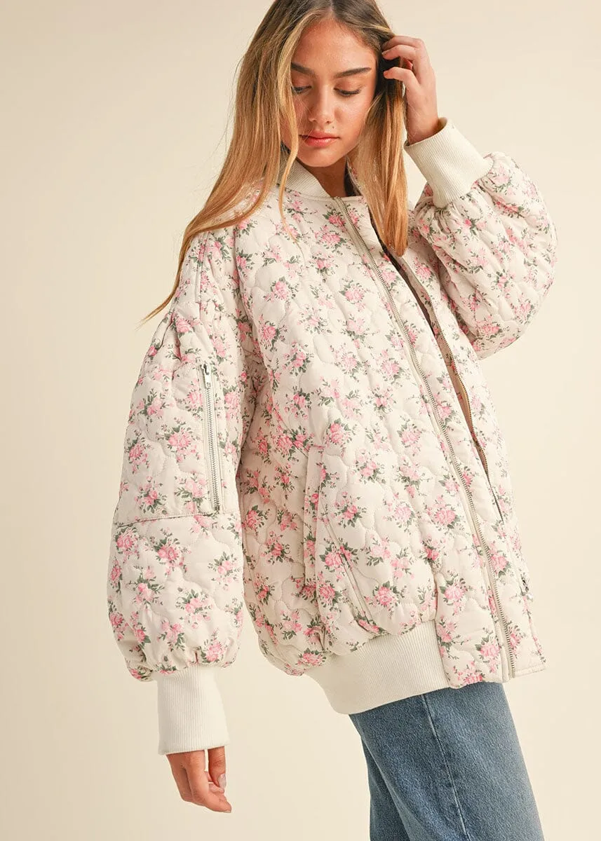 Rose Garden Quilted Jacket