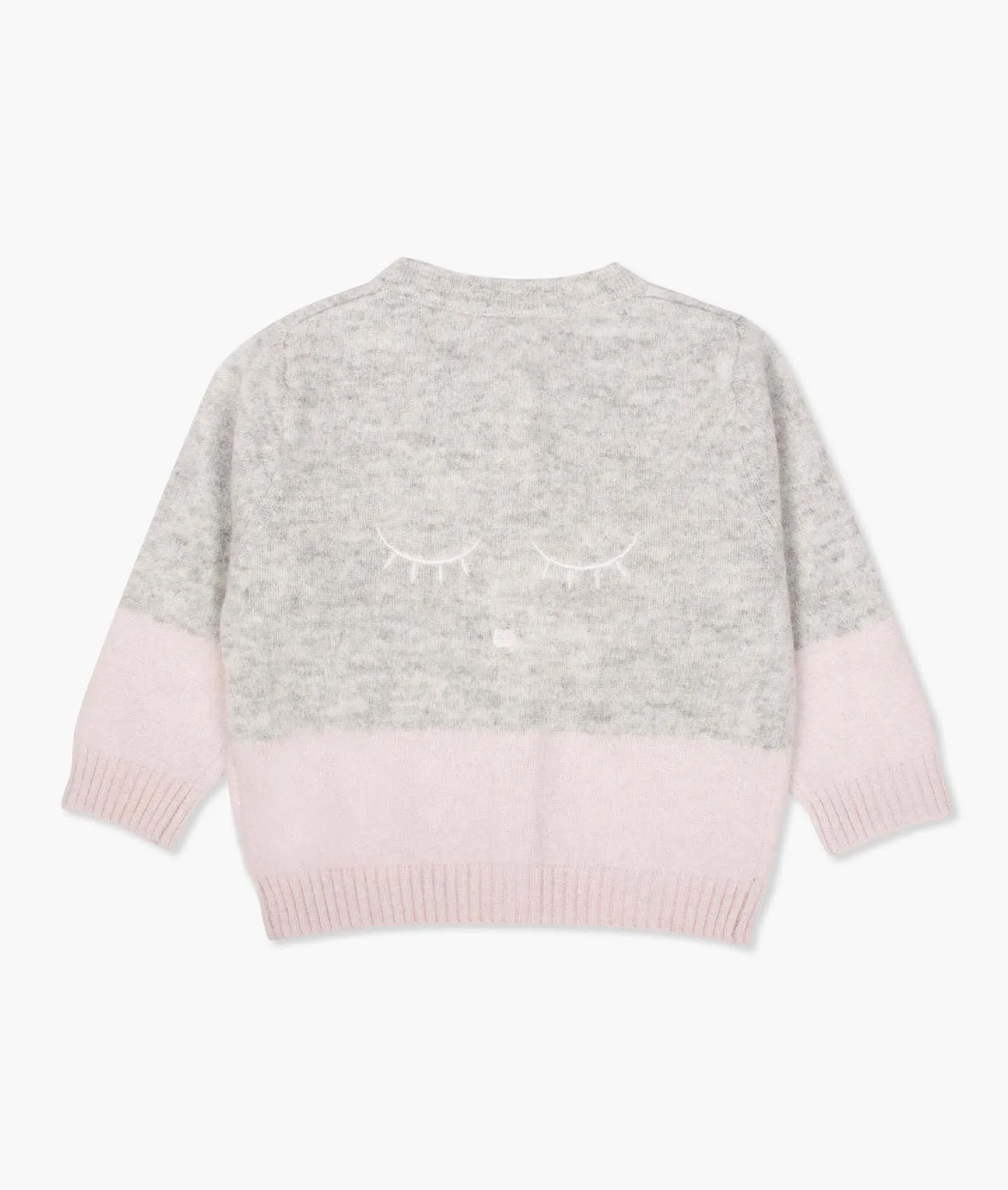 Round Neck Cashmere Cardigan