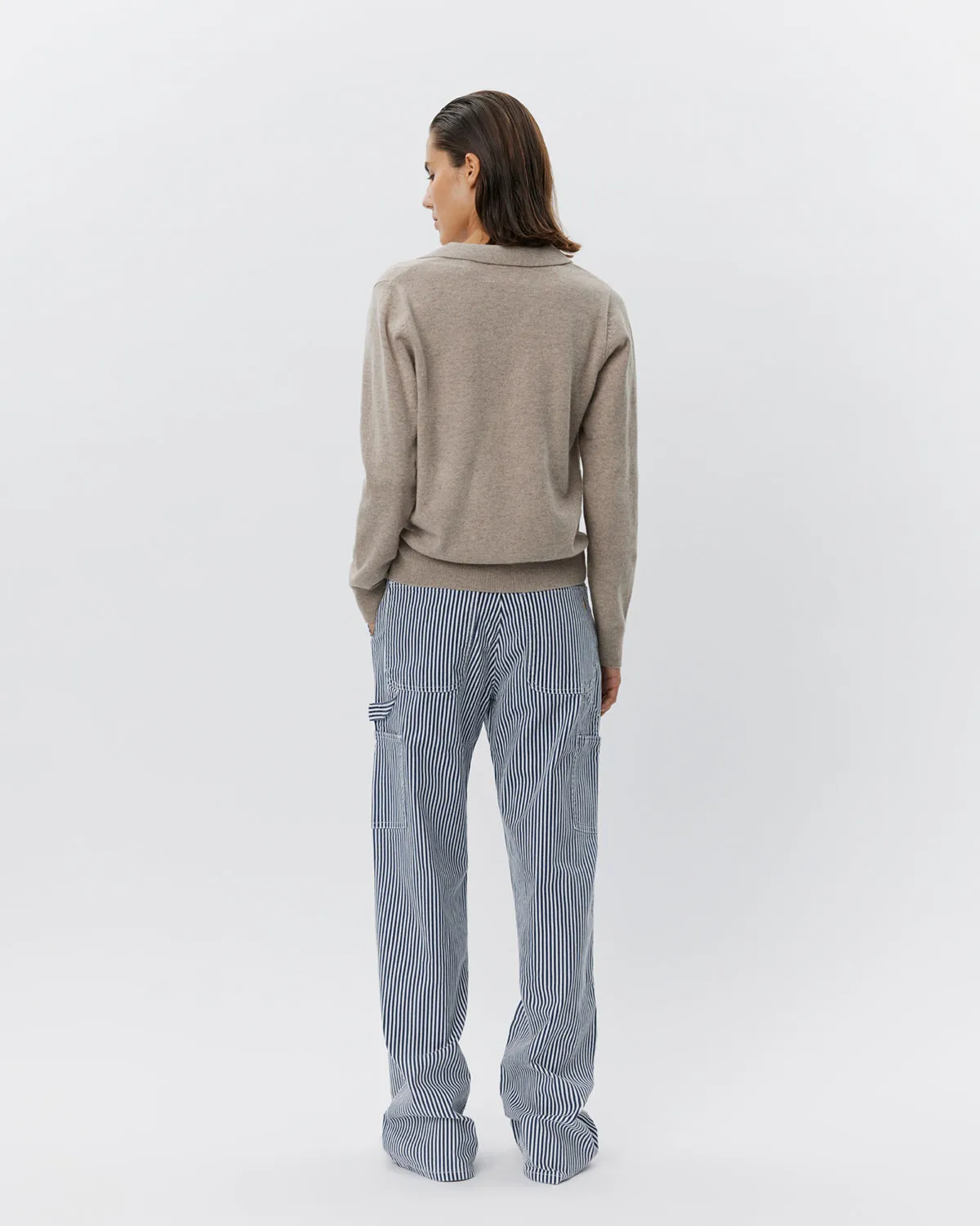 SKYLARSW CARDIGAN - Brown melange