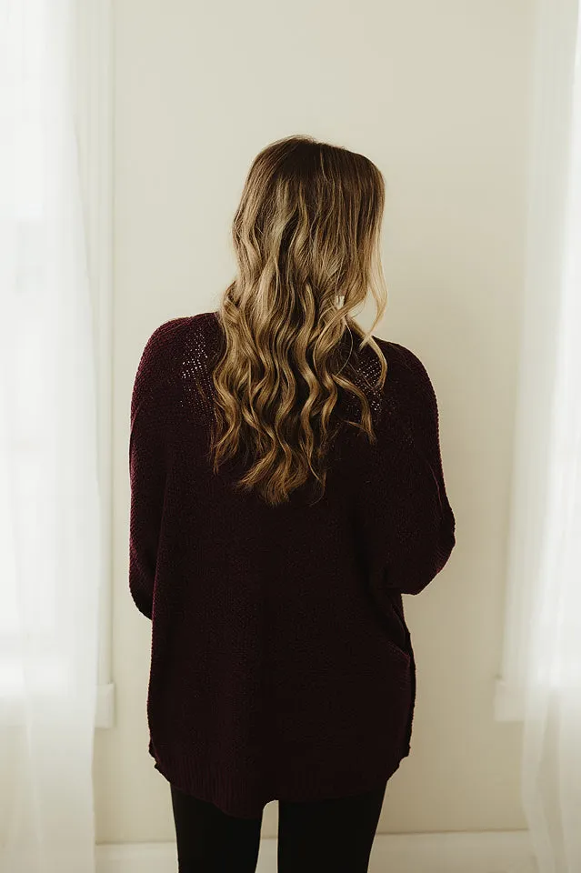Slouchy Knit Cardigan
