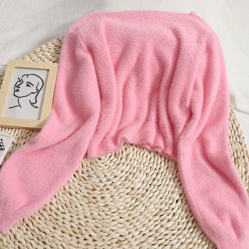 Soft Cozy Pastel Cardigan