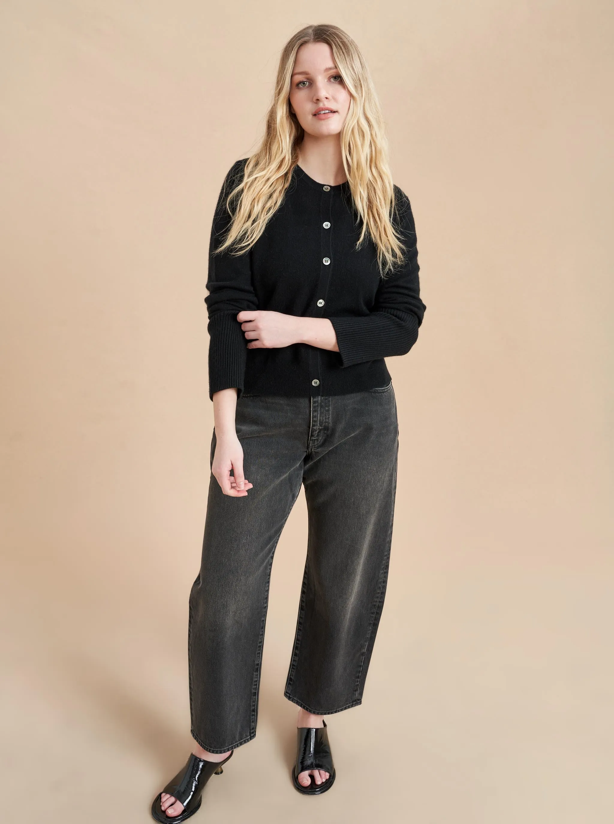 Solid Lean Lines Cardigan