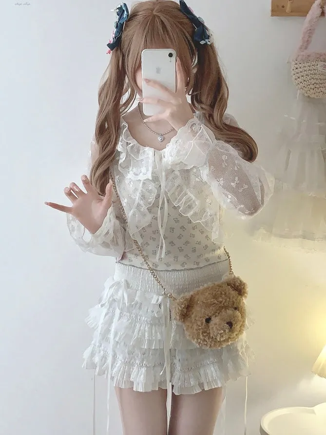 The Fairy Bliss Ribbon Cardigan
