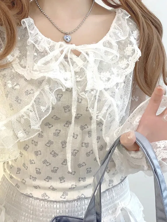 The Fairy Bliss Ribbon Cardigan