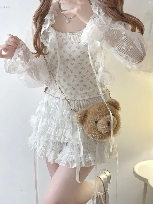 The Fairy Bliss Ribbon Cardigan