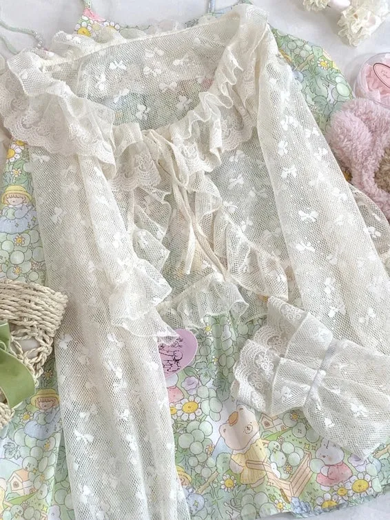 The Fairy Bliss Ribbon Cardigan
