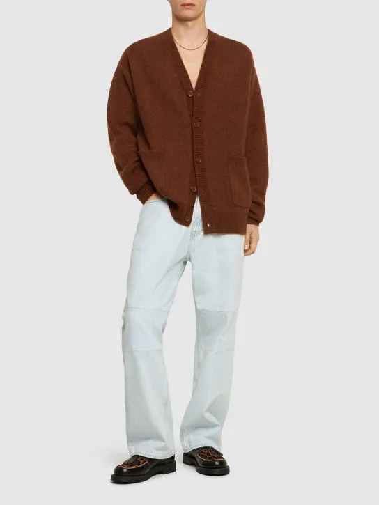 The Frankie Shop   Mohair blend knit cardigan 