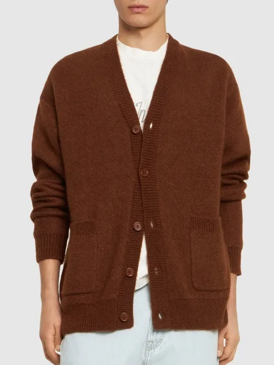 The Frankie Shop   Mohair blend knit cardigan 