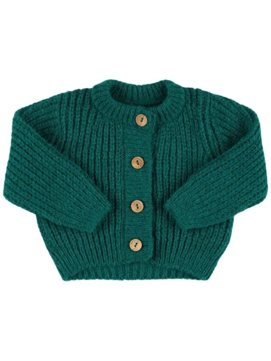 The New Society   Acrylic blend knit cardigan 