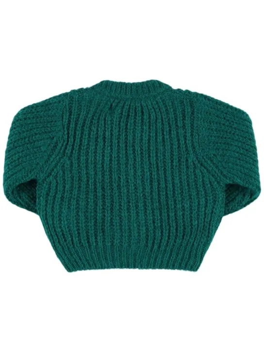 The New Society   Acrylic blend knit cardigan 