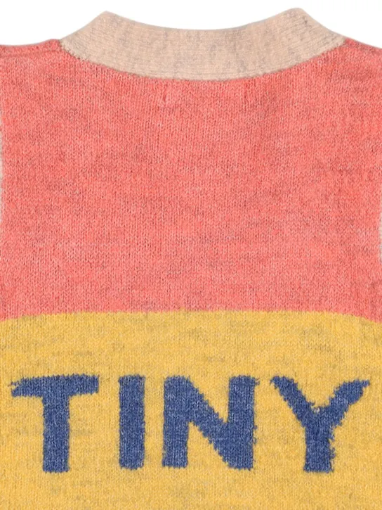 Tiny Cottons   Acrylic blend knit vest cardigan 