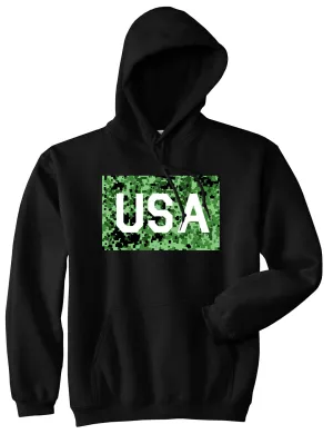USA Digital Camo Army Mens Pullover Hoodie