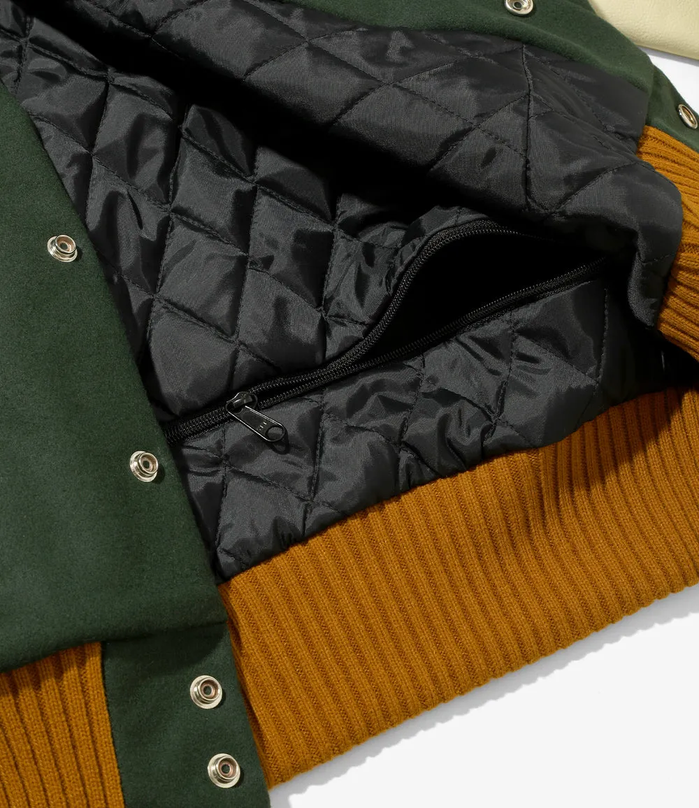 Varsity Jacket (Olive)