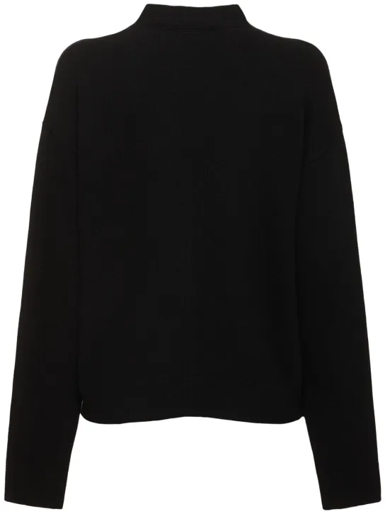 Versace   Knit cardigan w/ medusa logo 