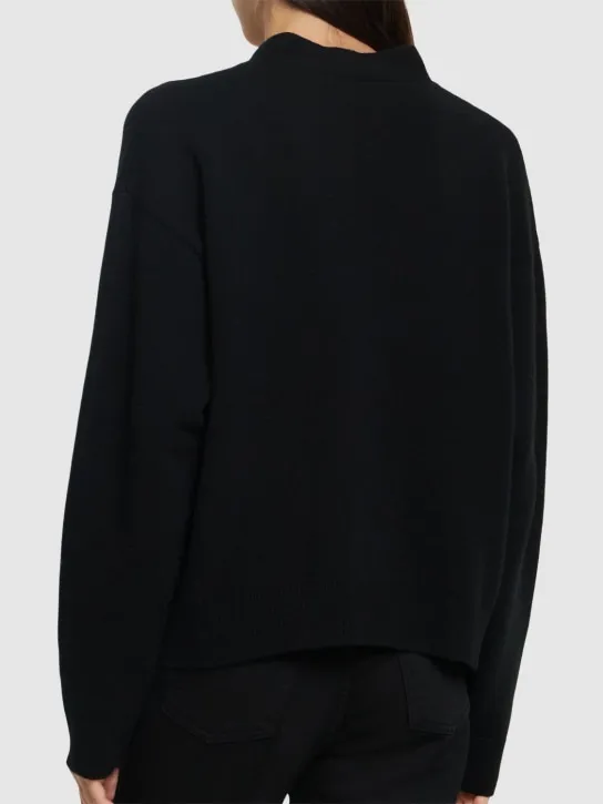 Versace   Knit cardigan w/ medusa logo 