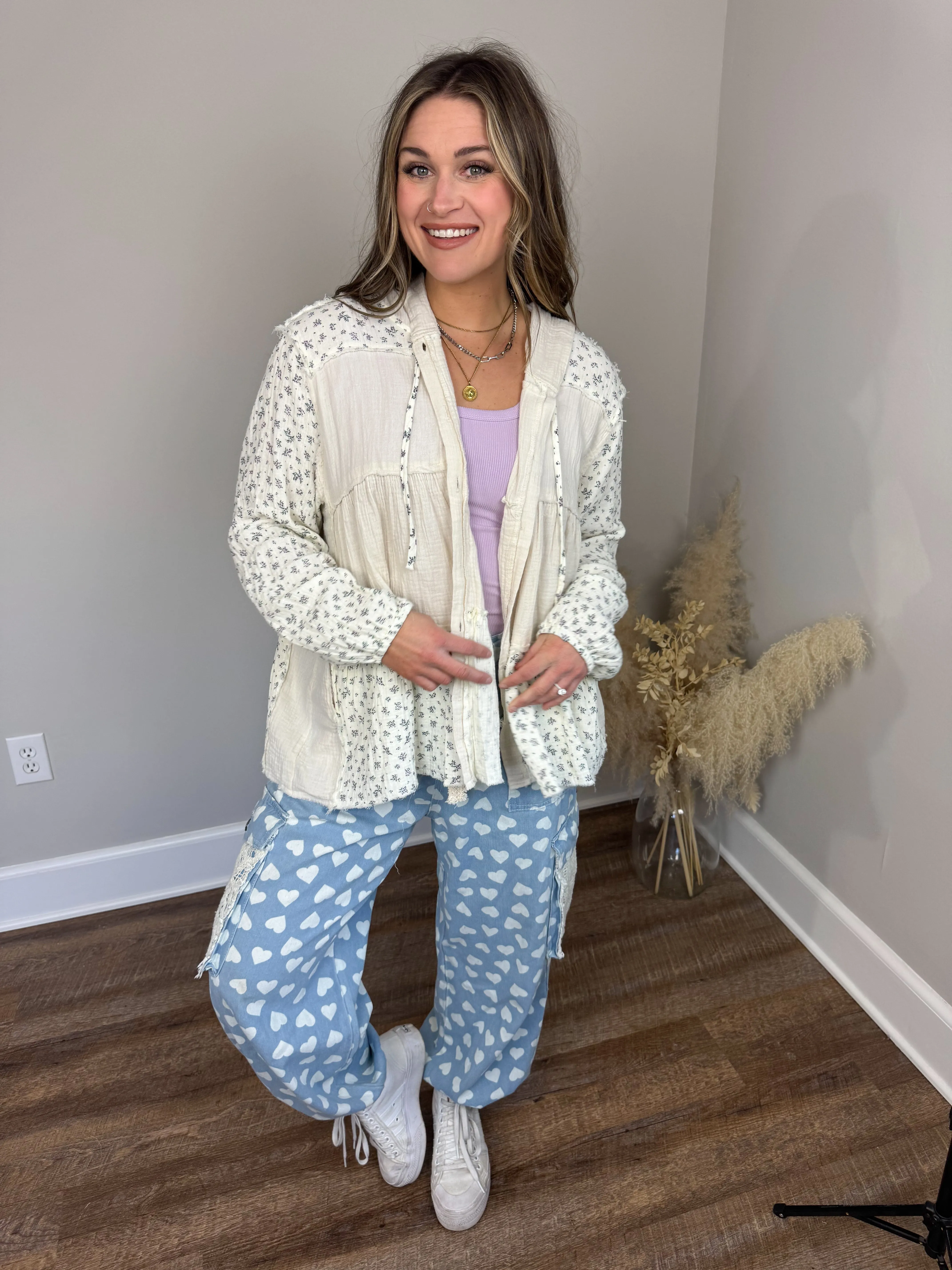 Whimsical Floral Jacket
