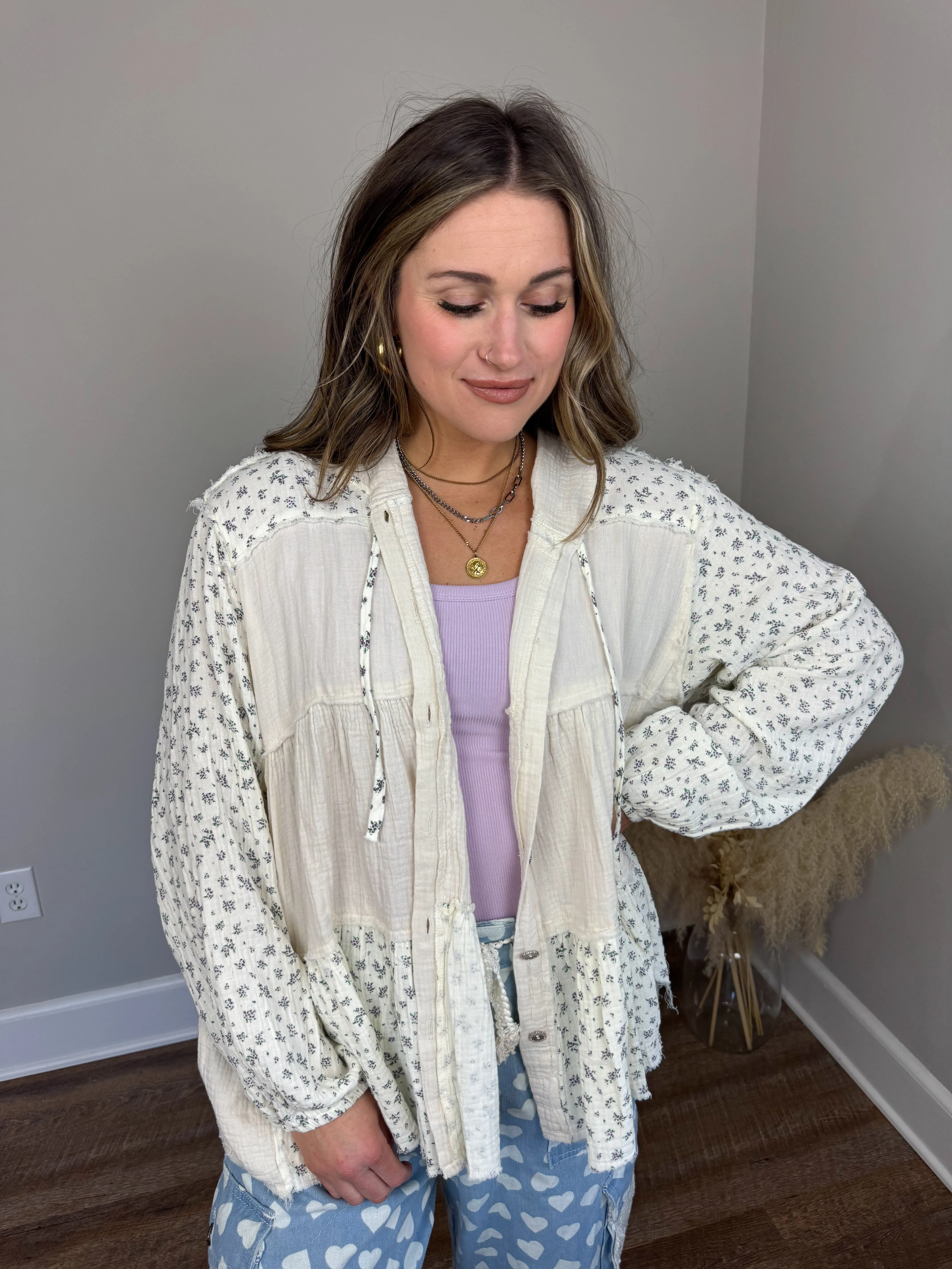 Whimsical Floral Jacket