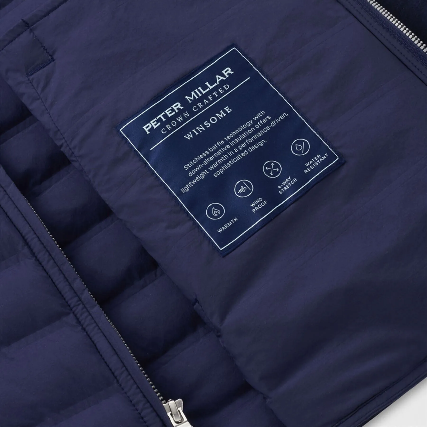 Winsome Hybrid Cardigan Navy - AW24