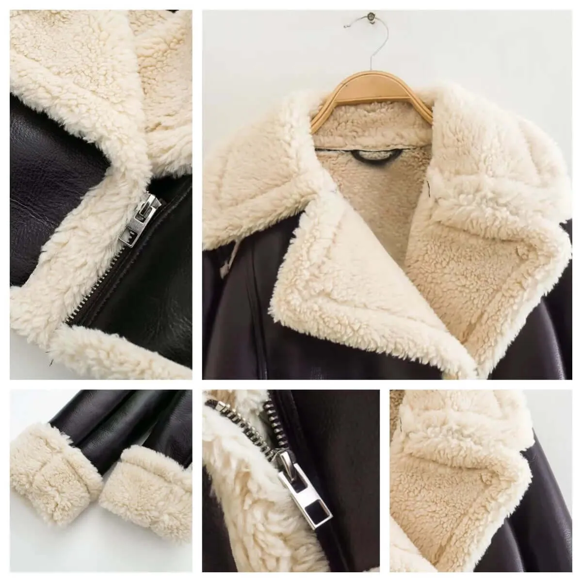 Women's Fleece-Lined Short Jacket: Warmth and Style